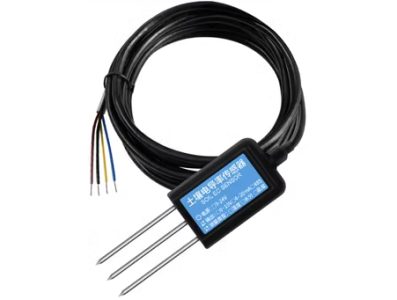 Sensor de solo com sa&iacute;da 4-20 mA, conector 3 pinos e cabo 2 m - Imagem 1