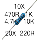 Pacote com 60 resistores sortidos - Thumb - 5