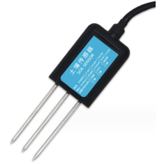 Sensor NPK para solo com sa&iacute;da RS485, sondas de 3 pinos e cabo de 2 m