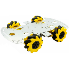 Chassi de Alum&iacute;nio 4WD McNamum Wheel DIY