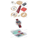 Kit educacional DIY Big Time rel&oacute;gio eletr&ocirc;nico vest&iacute;vel program&aacute;vel para Arduino com bateria - Thumb - 1