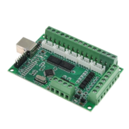 MACH3 V2.1 Placa de Interface e Controle CNC 5 Eixos para Drivers de Motores de Passo