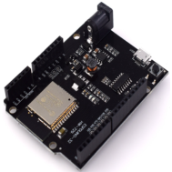 Placa de Desenvolvimento ESP32 UNO D1 R32 Wi‑Fi e Bluetooth 4MB Flash CH340G Micro USB