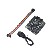 Placa de desenvolvimento STM32F407VET6 Cortex-M4, sistema m&iacute;nimo de aprendizado, core ARM