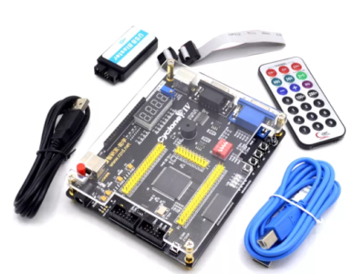 Kit FPGA Altera Cyclone IV EP4CE6, Placa EP4CE NIOS II, USB Blaster Downloader e Controlador Infravermelho - Imagem 1