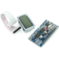 Placa driver inversora onda senoidal pura EGS002B (EG8010 + IR2110) com display, Shield para Arduino