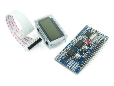 Placa driver inversora onda senoidal pura EGS002B (EG8010 + IR2110) com display, Shield para Arduino - Imagem 1