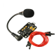 Shield Arduino SpeakRecognition, m&oacute;dulo de reconhecimento de voz (preto) - Thumb - 1