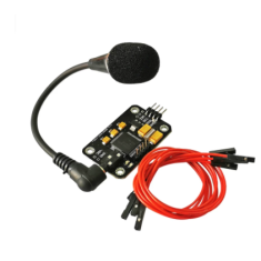 Shield Arduino SpeakRecognition, m&oacute;dulo de reconhecimento de voz (preto)