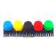 Kit com 5 m&oacute;dulos de bot&atilde;o grande para blocos eletr&ocirc;nicos - Thumb - 1
