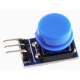 M&oacute;dulo Bot&atilde;o Grande Azul para Shield Arduino, Sa&iacute;da em N&iacute;vel Alto - Thumb - 1