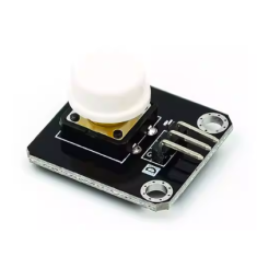 Shield Arduino M&oacute;dulo de Bot&atilde;o Branco para Blocos Eletr&ocirc;nicos