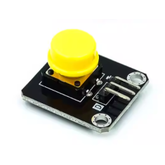 M&oacute;dulo Bot&atilde;o Amarelo para Blocos Eletr&ocirc;nicos, Shield Arduino