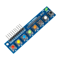 M&oacute;dulo de 8 Bot&otilde;es Sens&iacute;veis ao Toque para Shield Arduino
