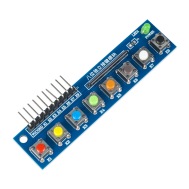 M&oacute;dulo de 8 Bot&otilde;es Sens&iacute;veis ao Toque para Shield Arduino