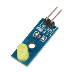 M&oacute;dulo LED indicador de sinal amarelo para Shield Arduino