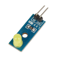 M&oacute;dulo LED indicador de sinal amarelo para Shield Arduino