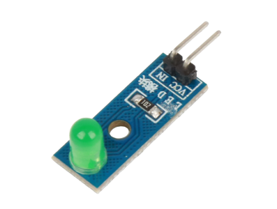 M&oacute;dulo LED Indicador Verde para Shield Arduino - Imagem 1