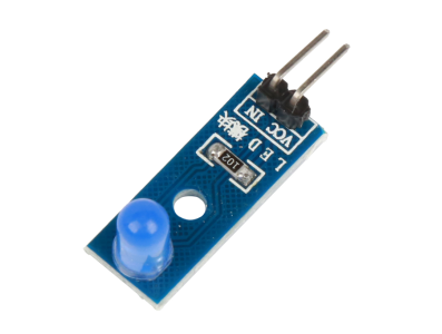 M&oacute;dulo LED Indicador Azul para Shield Arduino - Imagem 1