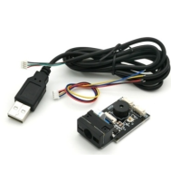 GROW GM65 M&oacute;dulo Leitor de C&oacute;digos 1D/2D (C&oacute;digos de Barras e QR) Shield para Arduino