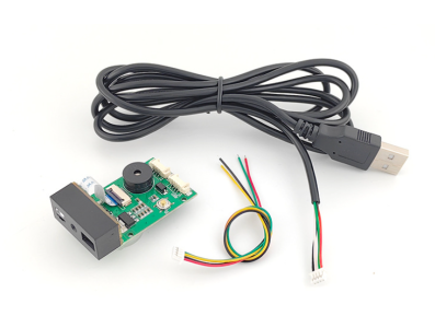 M&oacute;dulo leitor GM67 1D/2D USB UART para shield Arduino (Barcode e QR Code) - Imagem 1
