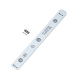 Shield Arduino, m&oacute;dulo bloco eletr&ocirc;nico LED WS2812 8 bits branco com agulha de solda dobrada - Thumb - 1