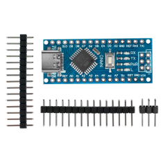 Arduino Nano V3.0 n&atilde;o soldada CH340C Atmega328P com conector Type-C