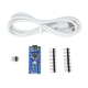 Placa Nano V3.0 n&atilde;o soldada ATmega328P 5V 16MHz CH340C Type-C com cabo Type-C branco 1 m - Thumb - 1