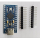 Placa Pro Micro ATmega32U4 5V/16MHz Mini MCU Leonardo sem pinos soldados - Thumb - 1