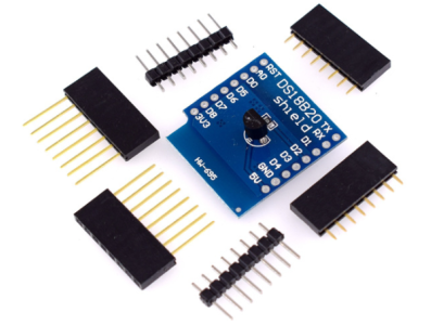 WeMos D1 Mini DS18B20 M&oacute;dulo Sensor de Temperatura para Arduino IoT, Shield Arduino - Imagem 1