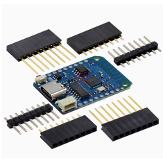 Placa de Desenvolvimento LOLIN D1 Mini V4.0.0 ESP8266 4MB Wi‑Fi (Arduino Shield)