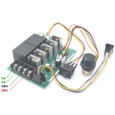 Shield para Arduino 300W 12V/24V/36V Controlador PWM de Velocidade para Motor DC 40A, Sentido Frente e R&eacute;, Knob Ajust&aacute;vel e Disp