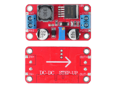 Shield Arduino &mdash; M&oacute;dulo Conversor DC-DC XL6019 5A Boost/Buck Ajust&aacute;vel (Step-Down) - Imagem 1