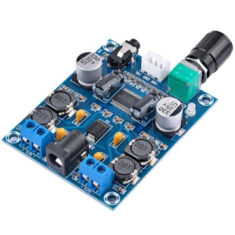 Shield amplificador de &aacute;udio digital XH-M312 TPA3118D2 45W x2 canal duplo