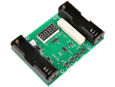 XH-M240 Shield para Arduino Testador de Capacidade de Bateria 18650 com Display Digital mAh mWh - Imagem 1