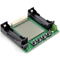 M&oacute;dulo Shield Arduino XH-M239 medidor de capacidade para bateria 18650 com display digital mAh/mWh, carga eletr&ocirc;nica e monitor d