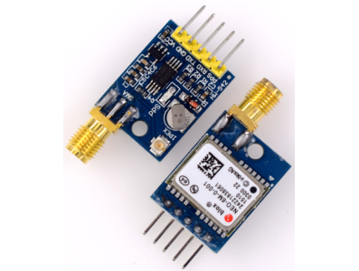 M&oacute;dulo GPS mini NEO-7M com placa de desenvolvimento Shield para Arduino - Imagem 1