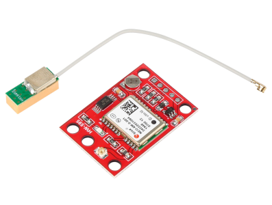 Shield Arduino GPS GY-NEO6MV2 com antena e interface Flight Control - Imagem 1