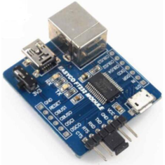 M&oacute;dulo 3 em 1 FT232RL USB para Serial (USB, Mini USB, Micro USB) para UART, Shield Arduino