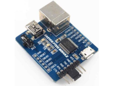M&oacute;dulo 3 em 1 FT232RL USB para Serial (USB, Mini USB, Micro USB) para UART, Shield Arduino - Imagem 1
