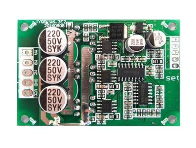 Shield Arduino Controlador de Motor Brushless DC 12V a 36V 15A 500W Placa driver balanceada para motores com ou sem Hall - Imagem 1