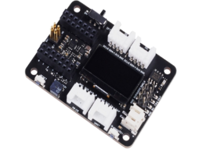 Placa de expans&atilde;o Seeeduino XIAO Shield Arduino com OLED, RTC, slot para cart&atilde;o SD, buzzer, bot&atilde;o RESET e pinos SWD - Imagem 1