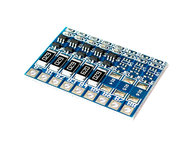 Placa equalizadora 5S para baterias 18650 (18,5 V) com conector para pack pol&iacute;mero 21 V - Imagem 1