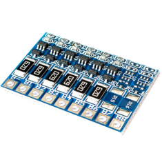 Shield Arduino Placa Equalizadora de Baterias 6S (22,2V / 25,2V) para 18650 e Baterias de Pol&iacute;mero com Conector