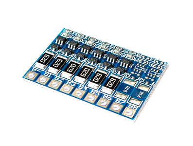 Shield Arduino Placa Equalizadora de Baterias 6S (22,2V / 25,2V) para 18650 e Baterias de Pol&iacute;mero com Conector - Imagem 1