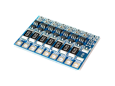 Shield Arduino equalizador de baterias 7S (18650) 25,9V e 29,4V com conector - Imagem 1
