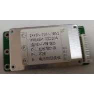 BMS 10S 36V 20A para baterias Li-ion 18650, placa PCB de prote&ccedil;&atilde;o e balanceamento com cabo, formato Arduino Shield (AH)