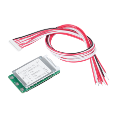 BMS 13S 48V 15A, placa PCB de prote&ccedil;&atilde;o e balanceamento para c&eacute;lulas 18650 com cabo