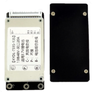 Shield Arduino (AH) Placa BMS PCB de prote&ccedil;&atilde;o e balanceamento 13S 48V 20A para bateria Lithium Ion 18650 com cabo
