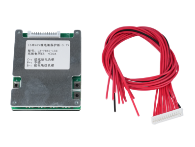 BMS 13S 48V 30A PCB de prote&ccedil;&atilde;o e balanceamento para bateria de &iacute;ons de l&iacute;tio 18650 com cabo - Imagem 7